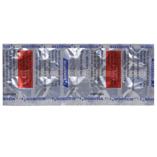sizodon 1mg tablet 10's